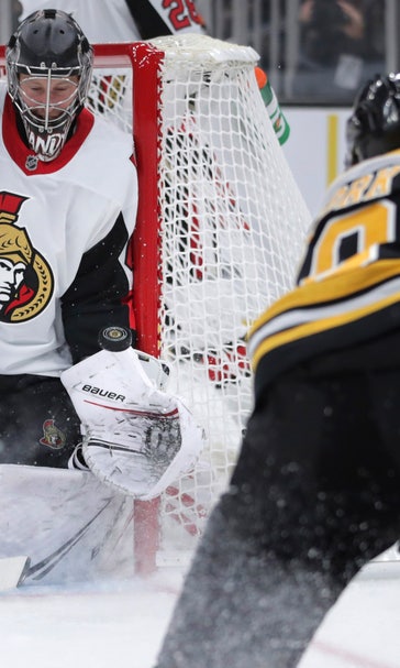 Pastrnak sparks Bruins 5-2 win over Senators